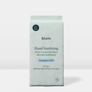 Biom Mini Hand Sanitizing Wipes - 3 Pack